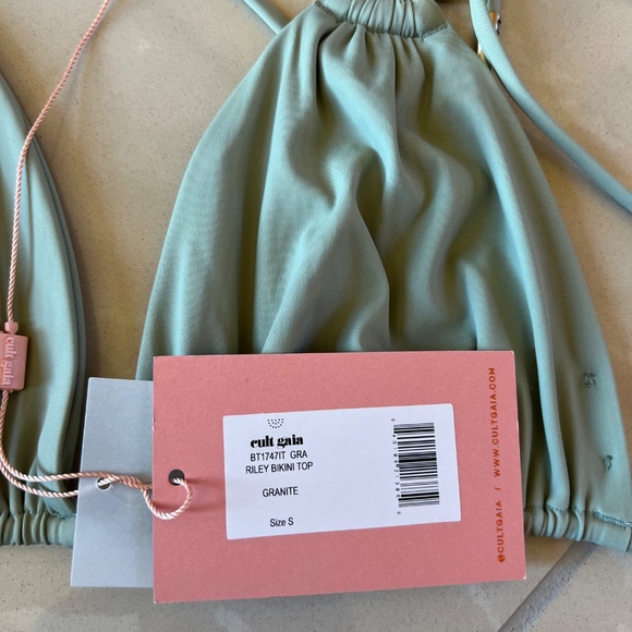 2845 Cult Gaia granite Nina Cardigan S &  Riley Bikini set (top S/ bottom XS) - Picture 15 of 16